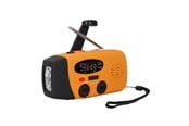 DAB, Nätverk & Klockradio - Xceed Solar Emergency Multi Radio - AM/FM - Orange - 110219051815