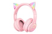 Hörlurar / Headset - ONIKUMA Gaming headphones  B90 Pink - B90P