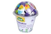 Konst- och hantverksmaterial - Jono Toys Lena Cupcake Wooden Beads Jewelry Making - 32001