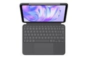 Tangentbord - Logitech Combo Touch for iPad Pro 11" (M4) & iPad Pro 11" Gen 1/2/3/4 - Graphite - Tastatur & Folio set - Engelska (UK) - Grå - 920-012777