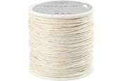 Kreativa spel - Creativ Company Cotton cord Off-white Thickness 1 mm 40m - 51568