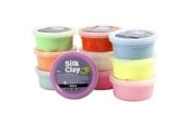 Kreativa spel - Creative Company Silk Clay - Basic Colours (10 × 40 g) - 79146