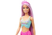 Dockor & Tillbehör - Barbie Mermaid Doll with 18 cm Long Fantasy Hair - HRR00
