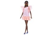 Dockor & Tillbehör - Barbie Fashionistas Peach Puffy - Pink Peach - HRH14