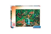 Pusselspel - Clementoni Jigsaw Puzzle Super Color The Jungle Retreat 300pcs. Golv - 21721
