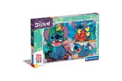 Pusselspel - Clementoni Jigsaw Puzzle Super Color Maxi Disney Stitch 104pcs. Golv - 23776