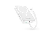 PowerBank - Baseus Magnetic Mini 10000mAh 20W MagSafe (White) PowerBank - Vit - 10000 mAh - P1002210B223-00