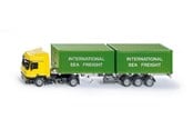 Leksaksbil - SIKU 1:50 Truck With Containers - 313-3921