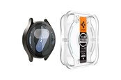 Smartwatch - Accessories - Spigen Glass tR EZ Fit 2 Pack  - transparency - Samsung Galaxy Watch7 (44mm) - AGL08493