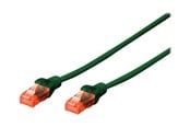 Nätverkskabel - DIGITUS Professional patch cable - 1 m - green - Grön - 1m - DK-1617-010/G