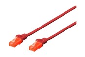 Nätverkskabel - DIGITUS Professional patch cable - 10 m - red - Röd - 10m - DK-1617-100/R