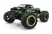 Fjärrstyrt - BLACKZON - Slyder MT 1/16 4WD Electric Monster Truck - Green - 540100