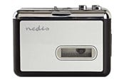 Bärbar & festhögtalare - Nedis ACGRU100GY Portable USB Cassette to MP3 Converter - cassette player - ACGRU100GY