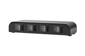 Switch - Nedis 4-Way Speaker Control Box - audio switch - 4 ports - ASWI2604BK
