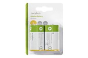 Battery - Nedis BAAKLR202BL battery - 2 x D - Alkaline - BAAKLR202BL