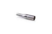 Övriga kablar - Nedis XLR adapter | XLR 3-Pin Male | 6.35 mm Female | Nickel Plated - CAGB15944ME