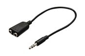 Ljudkabel - Nedis audio splitter - 20 cm - CAGB22100BK02