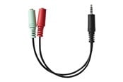 Ljudkabel - Nedis audio splitter - 20 cm - CAGB22150BK02