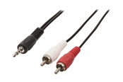 Ljudkabel - Nedis audio cable - 10 m - CAGB22200BK100