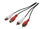 Ljudkabel - Nedis audio extension cable - 2 m - CAGB24205BK20