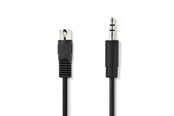 Ljudkabel - Nedis CAGL20100BK20 audio cable - CAGL20100BK20