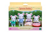 Docka, bamse och tillbehör - Sylvanian Families Marshmallow Mouse Family - 5308