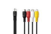Ljudkabel - Nedis CAGL20450BK02 audio cable - CAGL20450BK02