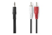 Ljudkabel - Nedis CAGL22200BK10 audio cable - CAGL22200BK10