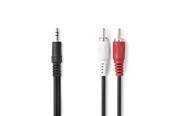 Ljudkabel - Nedis CAGL22200BK100 audio cable - CAGL22200BK100