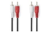 Ljudkabel - Nedis CAGL24200BK50 audio cable - CAGL24200BK50