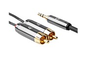 Ljudkabel - Nedis audio cable - 2 m - CATB22200GY20