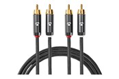 Ljudkabel - Nedis digital audio cable (coaxial) - 1 m - CATB24200GY10