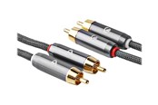 Ljudkabel - Nedis audio cable - 2 m - CATB24200GY20