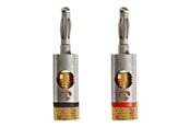 Ljudkabel - Nedis Fabritallic speaker connector - CATB26900GD