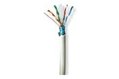 Nätverkskabel - Nedis CCBG8526GY100S networking cable - Grå - 100m - CCBG8526GY100S