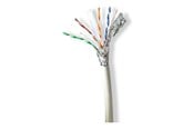Nätverkskabel - Nedis CCBG8538GY100S networking cable - Grå - 100m - CCBG8538GY100S