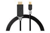Displaykabel - Nedis adapter cable - DisplayPort / HDMI - 2 m - CCBP37604AT20