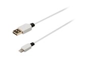 USB-kabel - Nedis Lightning cable - Lightning / USB - 1 m - CCBW39300WT10