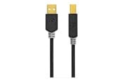 USB-kabel - Nedis - USB cable - USB to USB Type B - 1 m - CCBW60100AT10