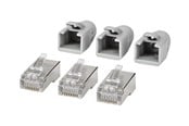 Nätverkskabel - Nedis network connector - grey - Grå - CCBW89370GY