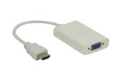 Displaykabel - Nedis adapter - HDMI / VGA - 20 cm - CCGB34900WT02