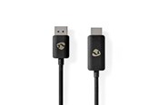 Displaykabel - Nedis CCGB37108BK18 video cable adapter - CCGB37108BK18
