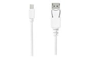 Displaykabel - Nedis - DisplayPort cable - Mini DisplayPort to DisplayPort - 2 m - CCGB37404WT20