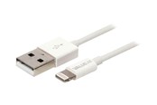 USB-kabel - Nedis Valueline Polybag Lightning cable - Lightning / USB 2.0 - 2 m - CCGB39300WT20