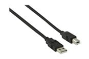 USB-kabel - Nedis - USB cable - USB to USB Type B - 2 m - CCGB60100BK20