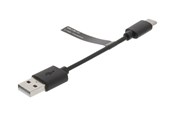 USB-kabel - Nedis - USB-C cable - 24 pin USB-C to USB - 10 cm - CCGB60600BK01