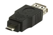 USB-kabel - Nedis - USB adapter - Micro-USB Type B to USB - CCGB60901BK