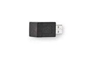 Övriga kablar - Nedis USB-A Adapter | USB 2.0 | USB-A Male | USB-A Female - CCGB60940BK