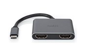 Displaykabel - Nedis adapter - 10 cm - CCGB64670BK01