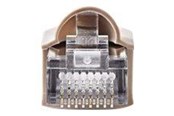 Nätverkskabel - Nedis network connector - grey transparent - Grå - CCGB89350GY
